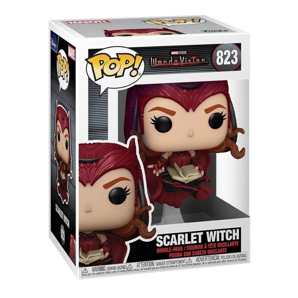 New in Box Funko POP! Marvel WandaVision 823 Scarlet Witch Vinyl Figure